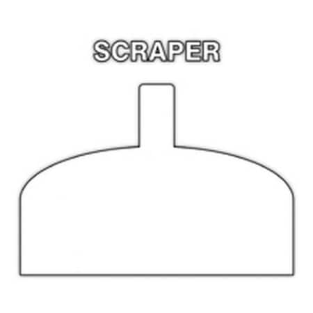 Accuform TOOL SHADOWS SCRAPERS COLOR PVR371WT PVR371WT
